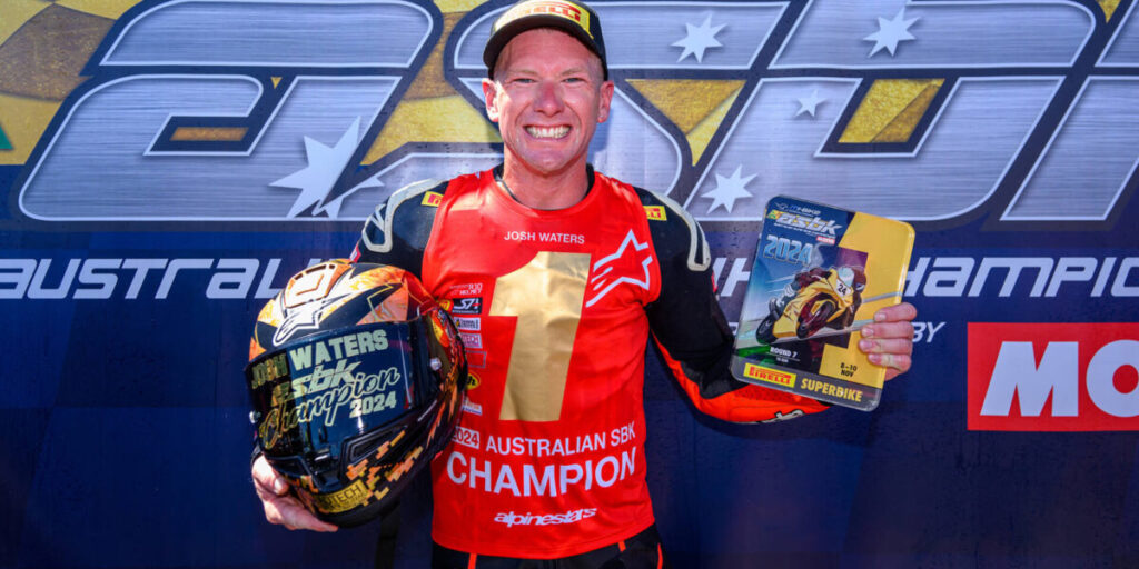 Josh Waters at 2024 ASBK final