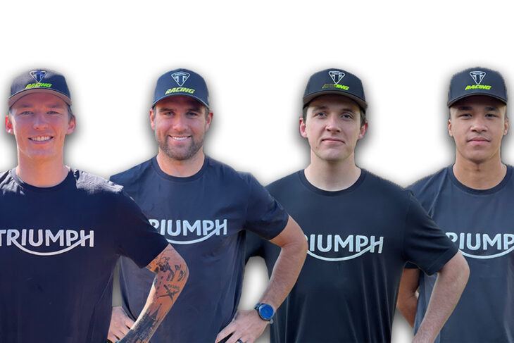 Triumph’s Supercross Team for 2025