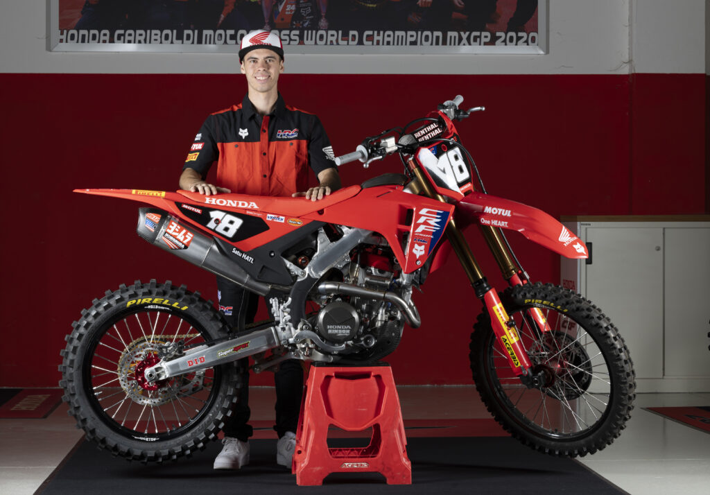 Valerio Lata joins Team HRC MX2 program for 2025