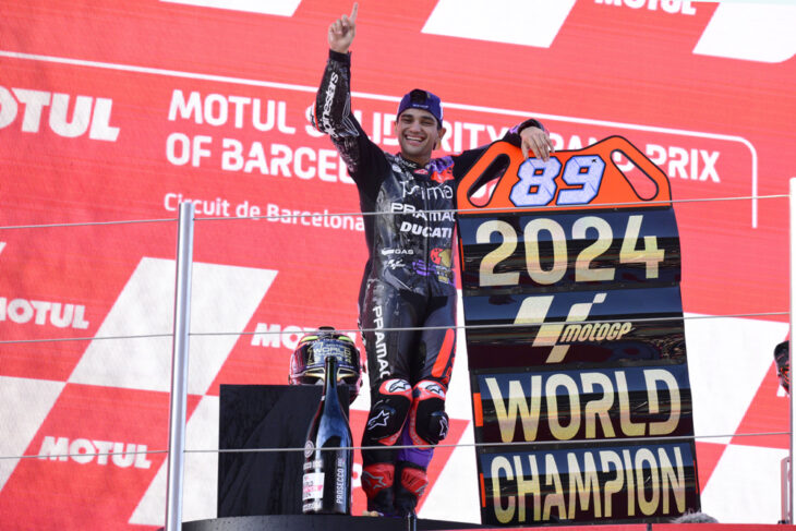 2024 Cycle News Rider of The Year Jorge Martin