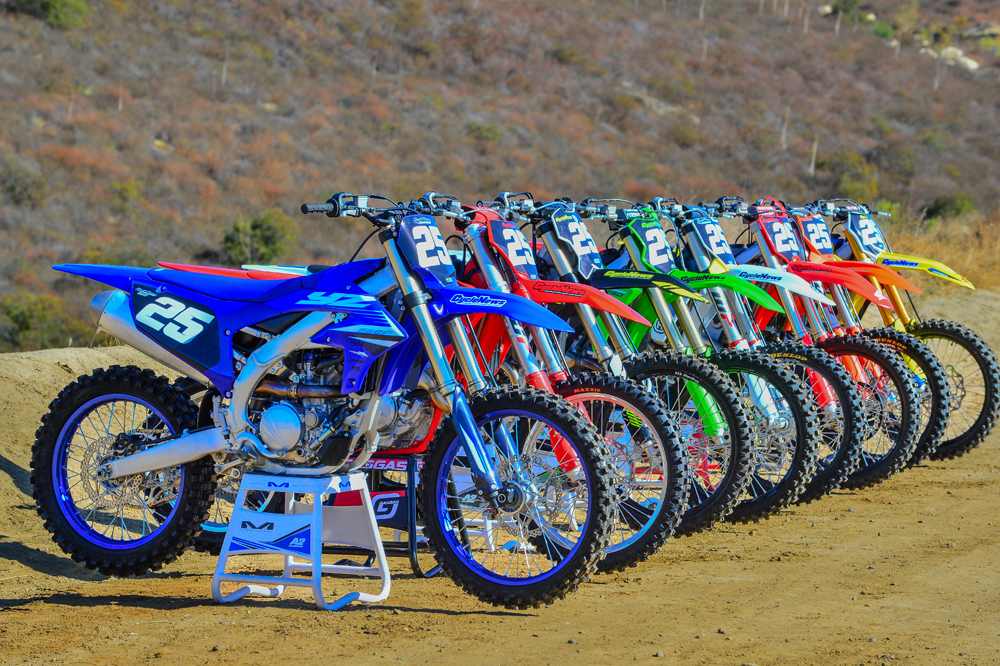 2025 250cc 4-Stroke Motocross Shootout