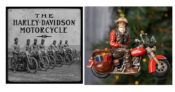 Harley-Davidson Biker Santa Ornament & Wall Calendar