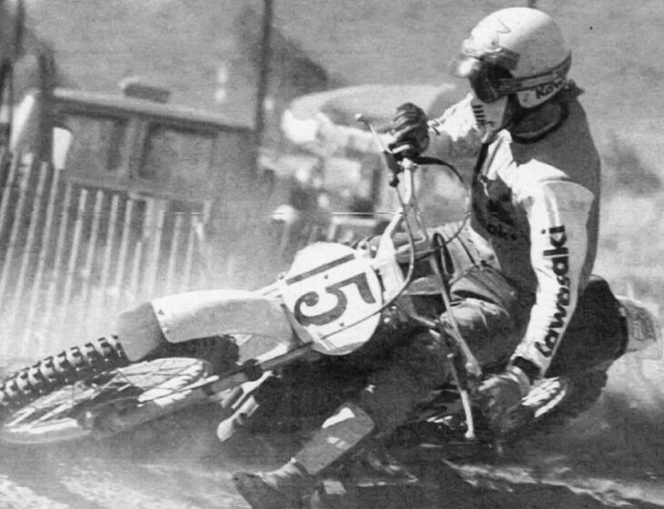 Kawasaki racer Gary Semics