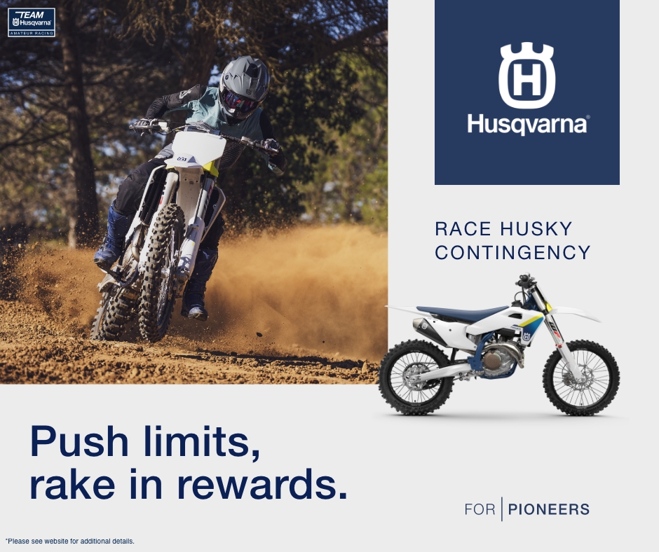 2025 Husqvarna Motorcycles Contingency Support Program